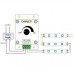 Μηχανισμός Dimmer Επίτοιχο για Ταινία LED Μονόχρωμη 16A 12-24V DC IP20 30-331121
